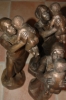 4.   3 black women H 60 cm, pomniki, bronze monuments