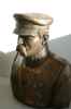 5. Marshall Pilsudski h 70 cm / Marszałek Jzef Piłsudski, odlew w brązie, rzeźba w brązie, patyna, pomniki