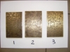 24. cast bronze wall tiles and floor tiles, panels in cast bronze. high quality. płyty z brązu.