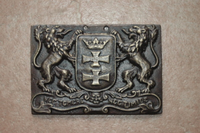 27. coat of arms - sand casting in bronze, herb, precyzyjny odlew piaskowy z brązu