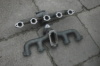 41. kolektor wydechowy żeliwny, cast iron exhaust manifold after machining, Abgasrohr, SiMo Gusseisen,  Abgaskrmmer, EN-GJS-XSiMo 5.1