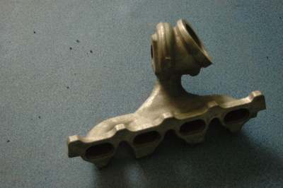 36. kolektory turbosprężarek, turbo manifold, ni-resist iron, żeliwo ni-resist D5,  cast steel 1.4848, SiMo Guss.